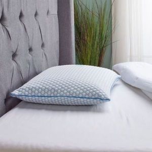 Therapedic NEW Standard TruCool Serene Foam Medium Support Pillow Zippered cover